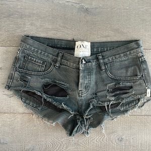 Bonita Low Waist Denim Short
